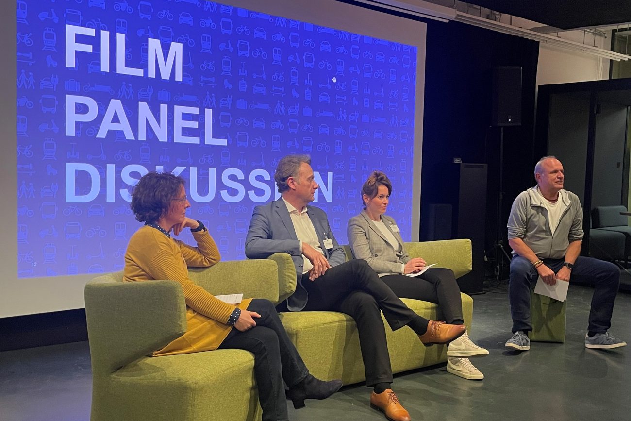 Panel: Dr. Angela Poppitz, Günter Menzl, Annette Hilpert, Hans-Peter Kleebinder